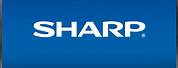 Sharp 4K HDR Logo