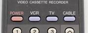 Sharp VCR Remote Control