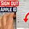 Sign Out Apple ID