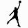 Silhouette of Basketball