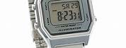 Silver Digital Watch