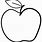 Simple Drawing of a Apple