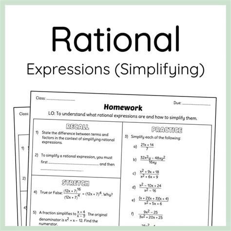 Simplifying rational algebraic expression picture