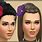 Sims Flower in Hair