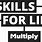 Skills for Life Multiply Logo
