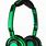 Skullcandy Headphones Green