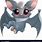 Small Cartoon Bat