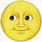 Smiling Moon Emoji
