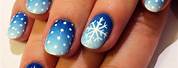 Snowflake Nail Art Designs