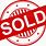 Sold Stamp PNG