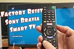 Sony BRAVIA W80d Factory Reset