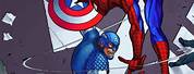 Spider-Man Fight Captain America