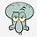 Squidward Face PNG