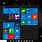 Start Screen Windows 10 Operating System