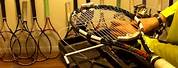 Stringing a Tennis Racquet