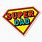Super Dad Stickers