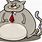 Super Fat Cat Cartoon