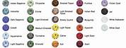 Swarovski Crystal Bead Color Chart