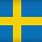 Sweden Flag Colors