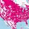 T-Mobile Area Coverage Map
