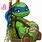 TMNT 2012 Leo Adorable