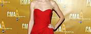 Taylor Swift Wearing Red