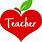 Teacher Apple Heart