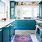 Teal Kitchen Ideas