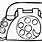 Telephone Drawing for Kids
