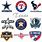 Texas Sports Teams Logos