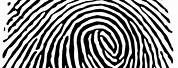Thumb Fingerprint Transparent