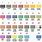 Tint Color Chart