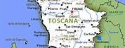 Toscana Italy Map