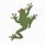 Tree Frog Stencil