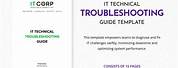 Troubleshooting Guide Template Word Free