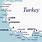 Turkey Resorts Map