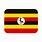 Uganda Flag. Emoji