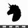 Unicorn Head SVG Free
