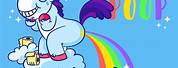 Unicorns Pooping Rainbows Meme