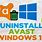 Uninstall Avast Antivirus