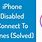 Unlock Disabled iPhone Connect to iTunes
