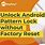 Unlock Pattern Lock Android