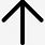 Upward Arrow Symbol