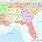 Us Map Southeastern United States