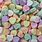 Valentine's Day Candy Hearts Wallpaper