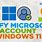 Verify Microsoft Account