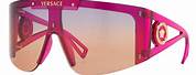 Versace Medusa Icon Shield Sunglasses