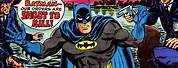Vintage Batman Comic Book Art