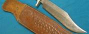 Vintage Hunting Knife with Eagle Head