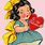 Vintage Valentine Girl